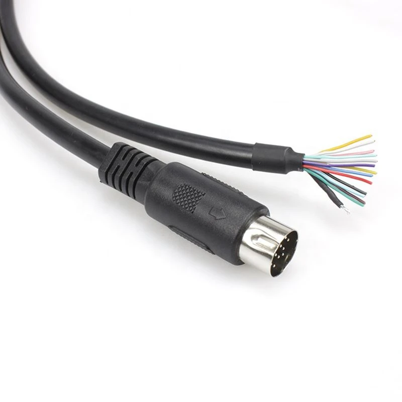 13 Pin Din Plug Audio Tuner open end Cable