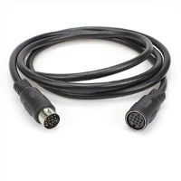 13 Pin DIN mees din 13 pin naissoost Midi kaabel
