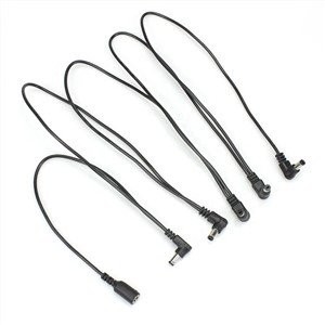 5 viisi DC5,5x2,1 Daisy Chain kitarri pedaalikaabel