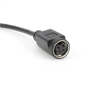 DIN 4 pin dual DC2.5x5.5 splitter toitekaabel